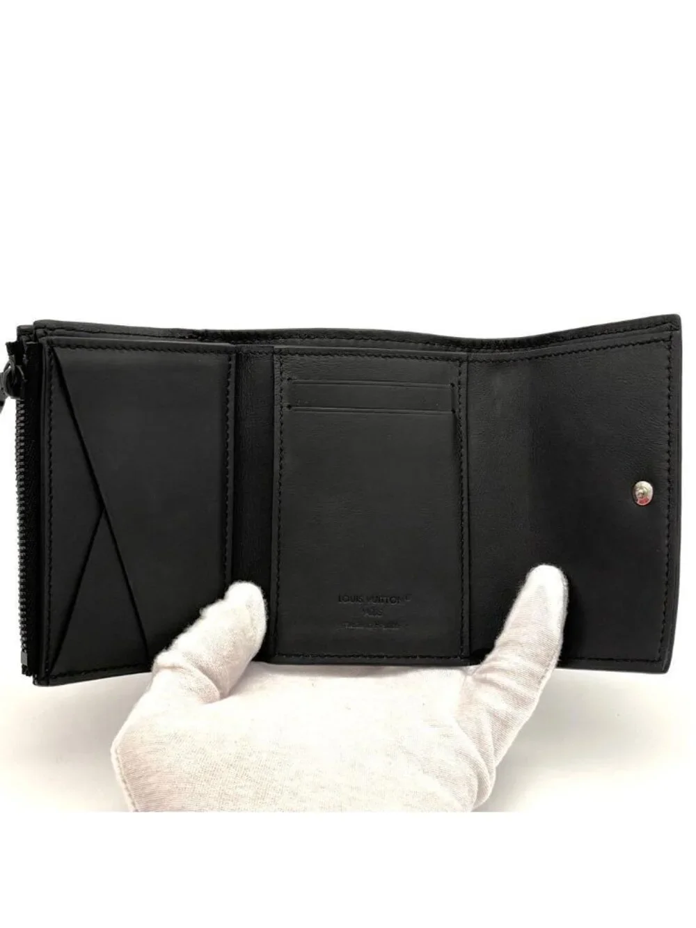 Louis Vuitton Monogram Shadow Victor Wallet Black